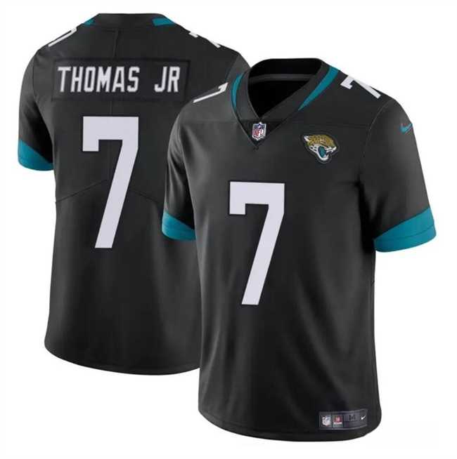 Men & Women & Youth Jacksonville Jaguars #7 Brian Thomas Jr Black 2024 Draft Vapor Untouchable Limited Stitched Jersey->jacksonville jaguars->NFL Jersey